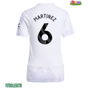 Manchester United Lisandro Martinez #6 Bortatröja Kvinnor 2025-26 Kortärmad